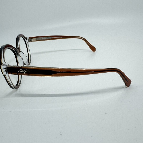 Maui Jim Sunglasses Frames MJ828-25E Mariana 55-18-140‎ Brown Full Rim H10683 main image 6